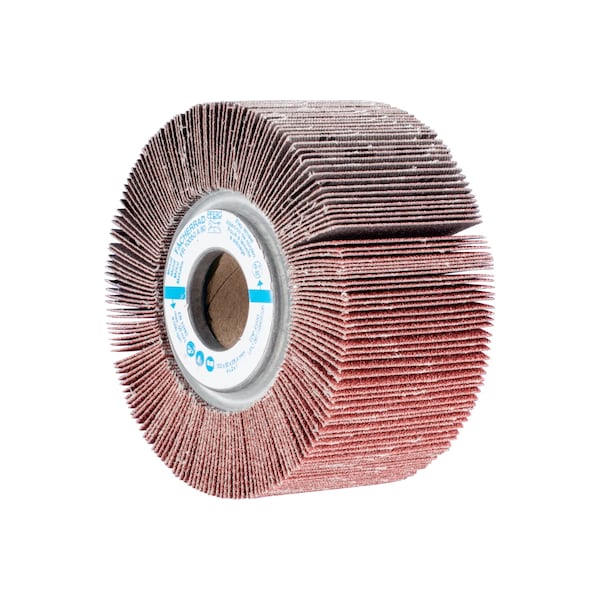 Pferd 4" x 2" Unmounted Flap Wheel - 1" A.H. - Aluminum Oxide - 80 Grit 45553 - main